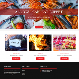 restaurant web design san diego